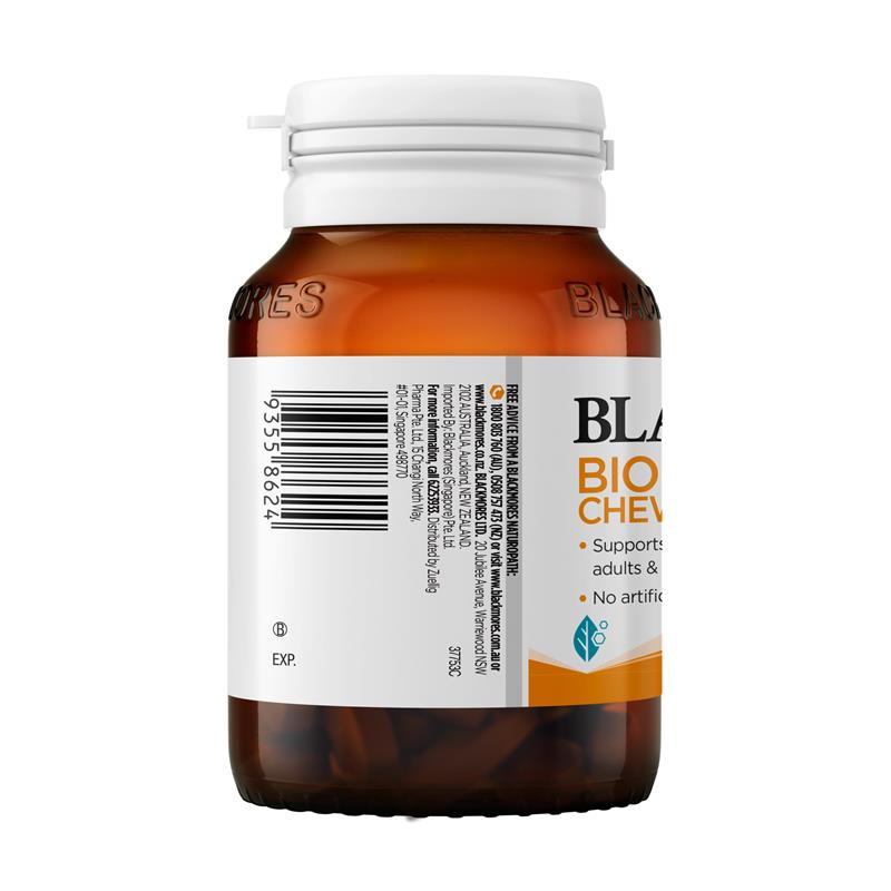 Blackmores Bio C 500mg Chewable Vitamin C Immune Support 50 Tablets