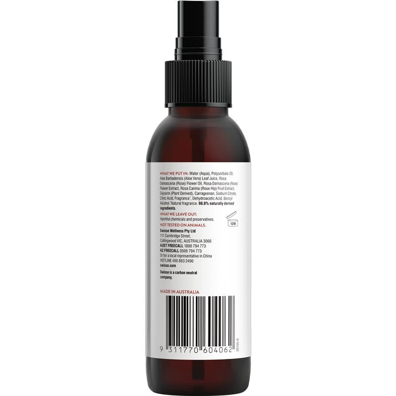 Swisse 护肤玫瑰水保湿喷雾爽肤水 125ml
