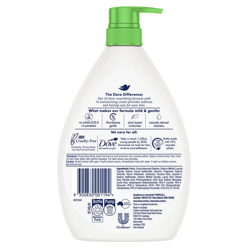 Dove Go Fresh Body Wash Fresh Touch 1L