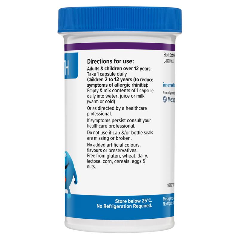 Inner Health Hayfever Relief Probiotic 40 Capsules