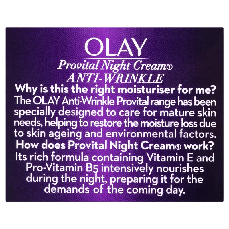 Kem dưỡng da ban đêm Olay ProVital 50g