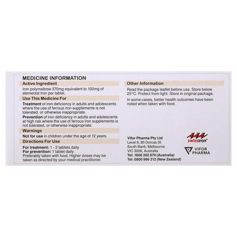 Maltofer Oral Iron 100mg 30 Viên