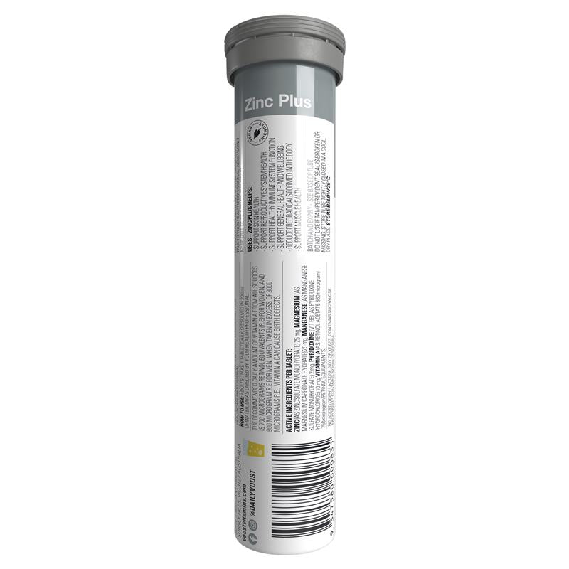 Viên sủi Voost Zinc Plus 20 viên