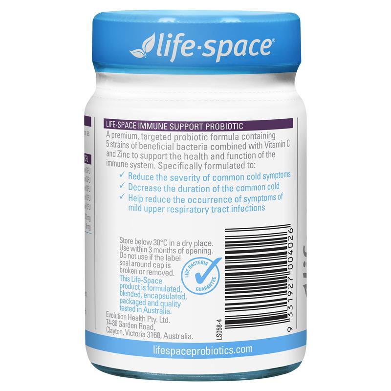 Life-Space 免疫支持益生菌 60 粒胶囊