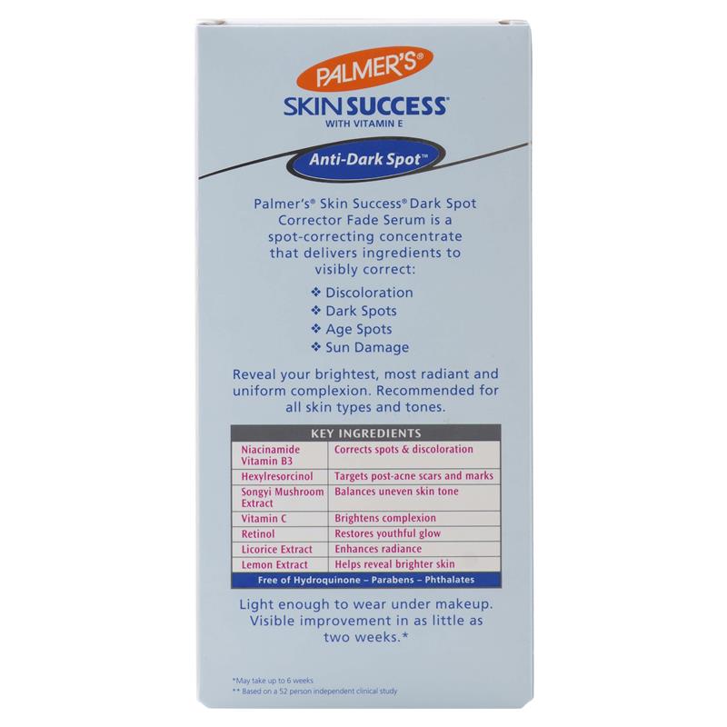 Palmer's Skin Success Dark Spot Corrector Fade Serum 30ml