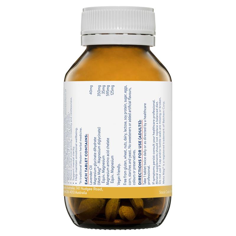 Viên uống Ethical Nutrients Mega Magnesium Relax 60 viên