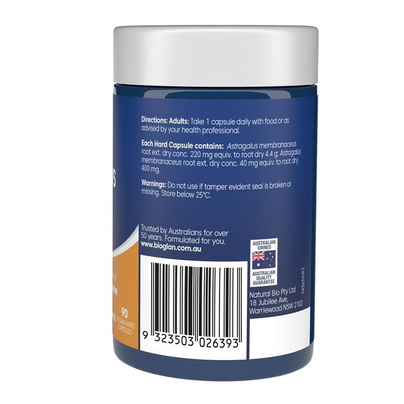 Bioglan 黄芪 90 粒素食胶囊