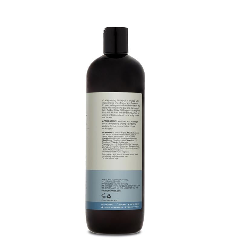 Dầu Gội Dưỡng Ẩm Sukin 500ml