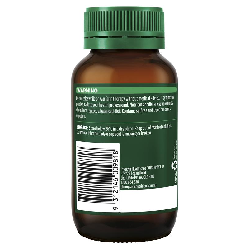 Thompson's High Strength Ultra CoQ10 300mg 60 Capsules
