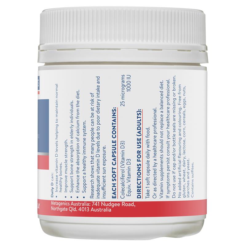 Viên nang Ethical Nutrients Daily D 270