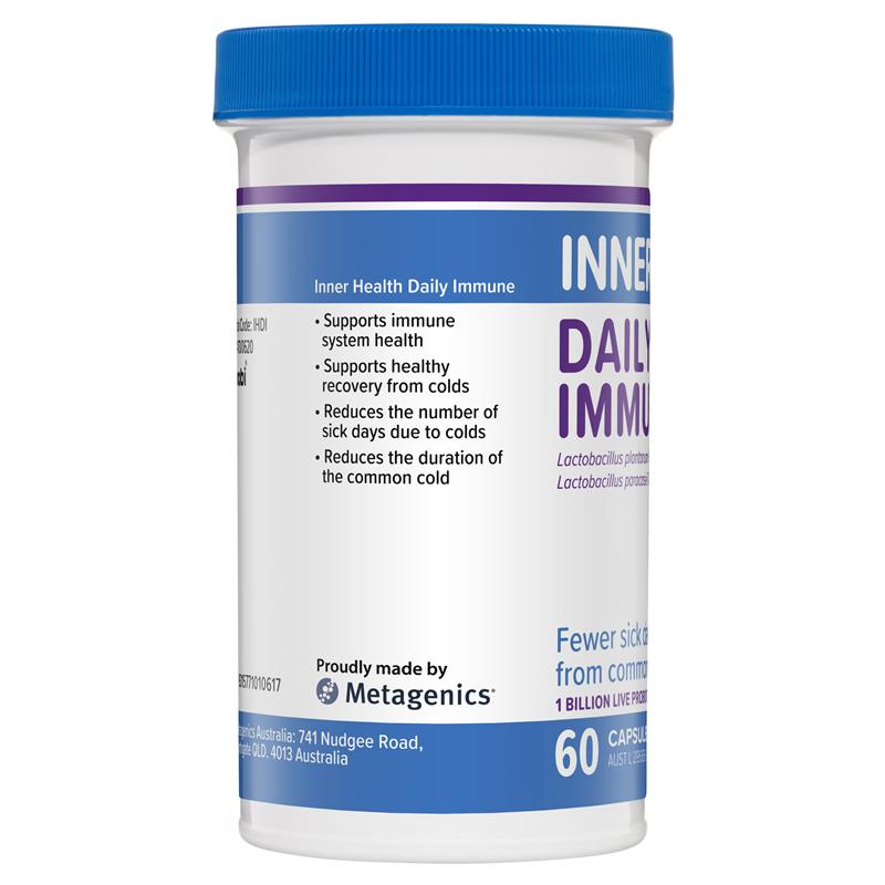 Inner Health Daily Immune Probiotic 60 Capsules