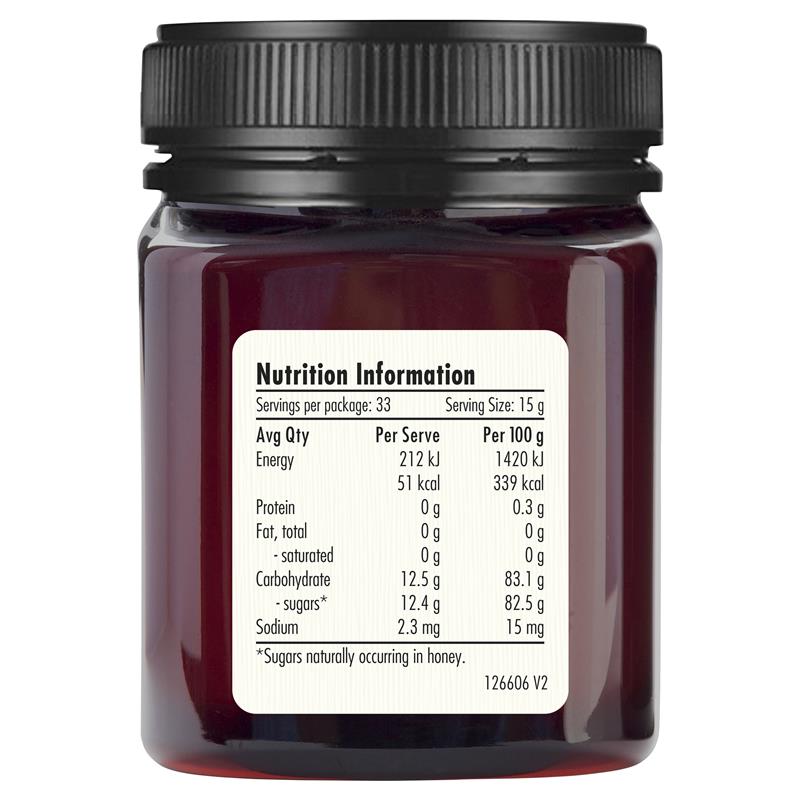 Barnes Naturals Australian Manuka Honey MGO 1050+ 500g