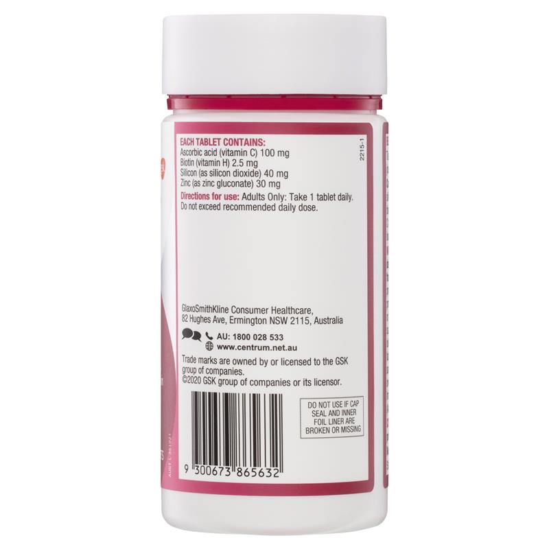 Centrum Beautiful & Bright 100 Tablets