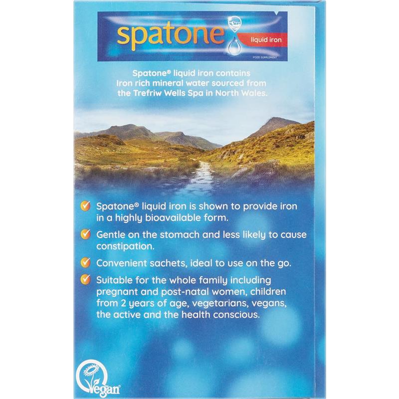 Viên uống bổ sung sắt Spatone Iron Supplement 28 gói