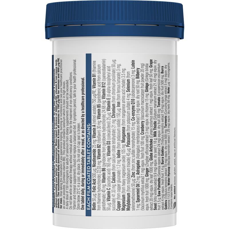 Swisse Mens Multivitamin 50+ 90 Viên