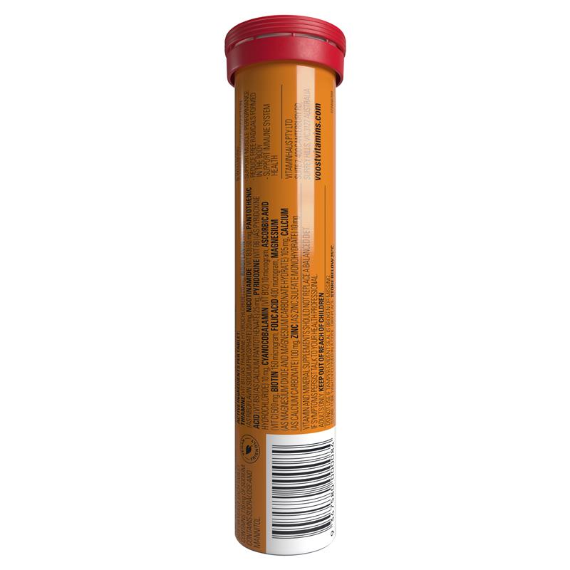 Voost Vitamin B+ Orange Performance Sủi Bọt 20 Viên