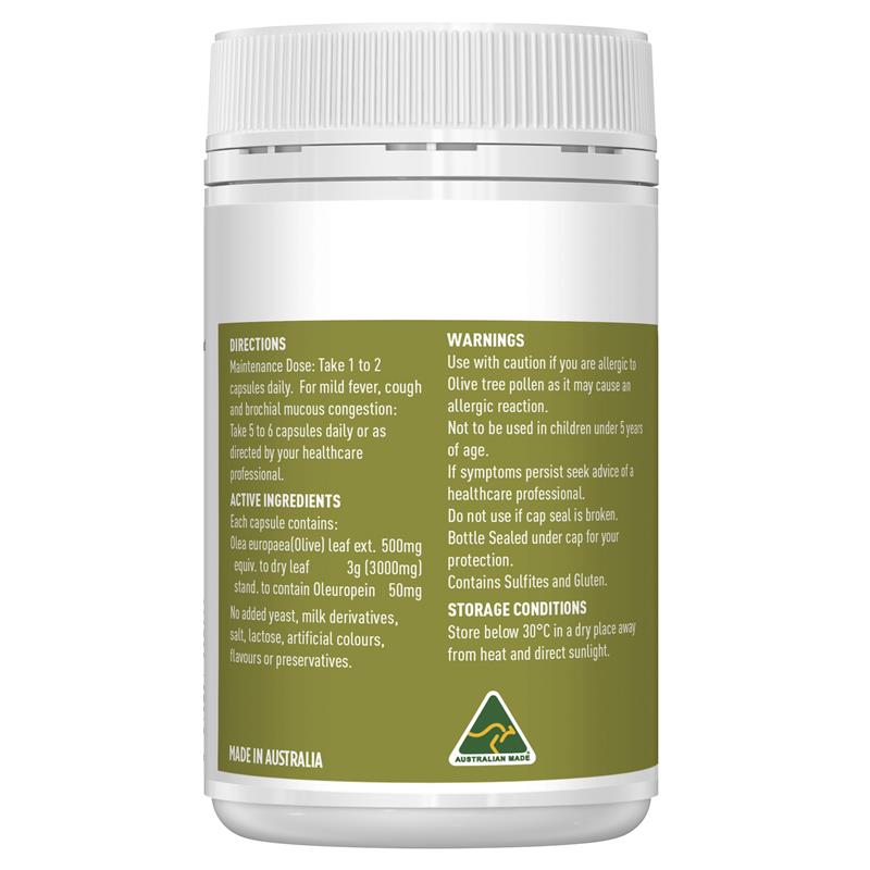 Healthy Care橄榄叶提取物3000毫克100粒胶囊
