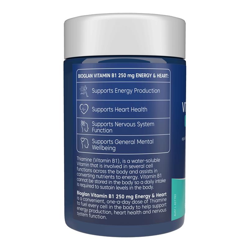 Bioglan Vitamin B1 250mg 75 Viên