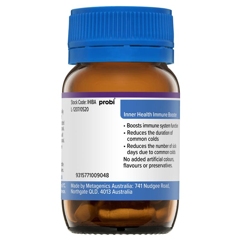 Inner Health Immune Booster Probiotic 30 Capsules Fridge Line