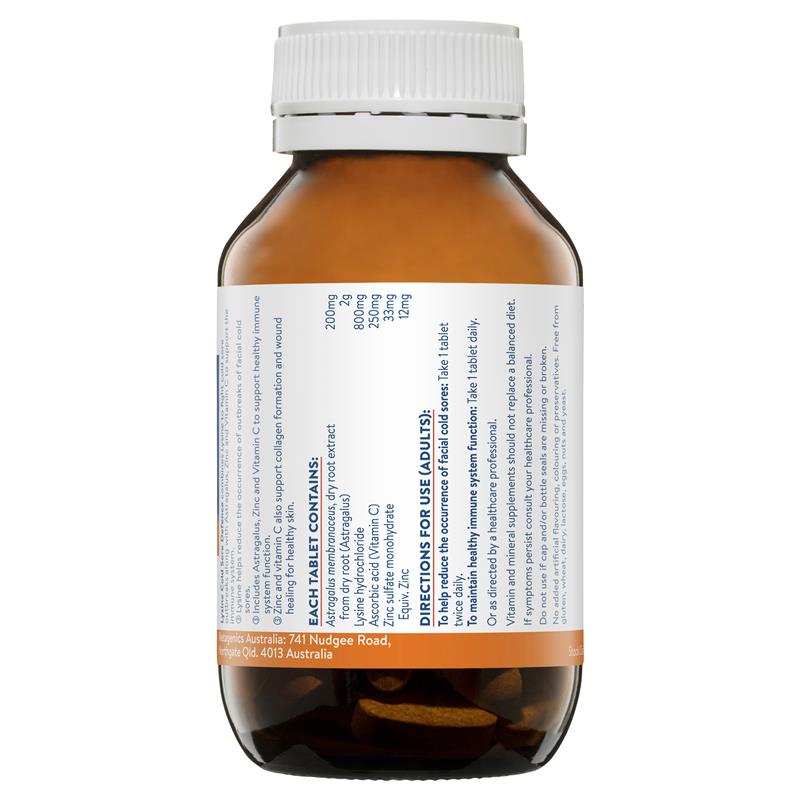 Ethical Nutrients Lysine Cold Sore Defence 60 Viên