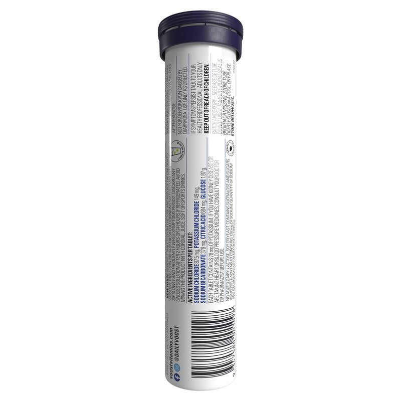 Viên sủi bọt Voost Hydrate Lemon + Lime gói 20 viên