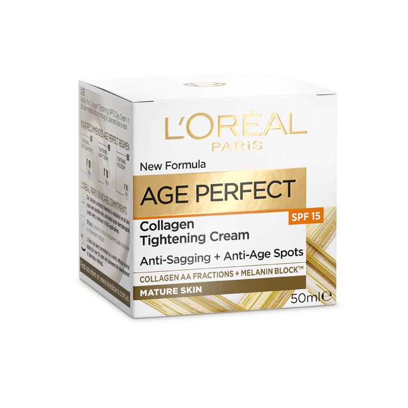 L'Oreal Paris Age Perfect Collagen Tightening Cream SPF 15 50ml