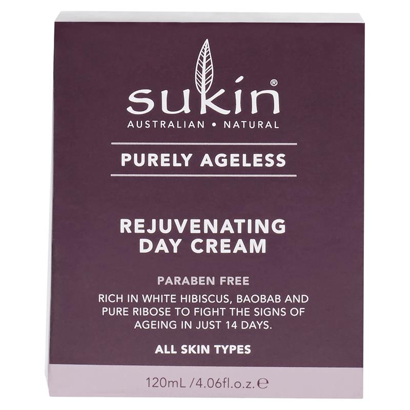 Kem dưỡng da ban ngày Sukin Purely Ageless Rejuvenating 120ml