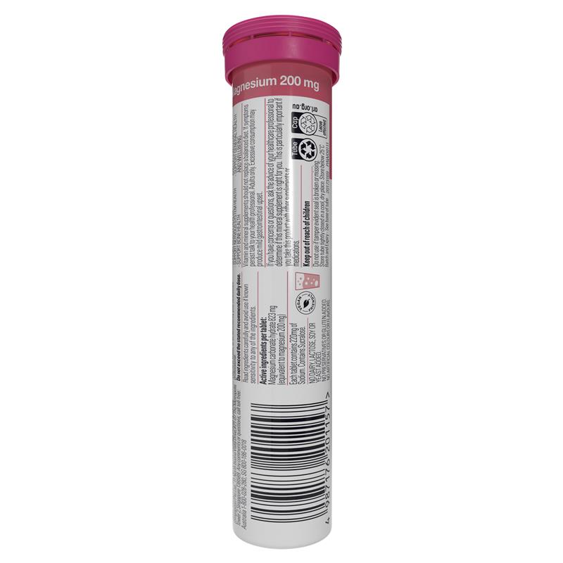 Viên sủi Voost Magnesium Strawberry 20 viên