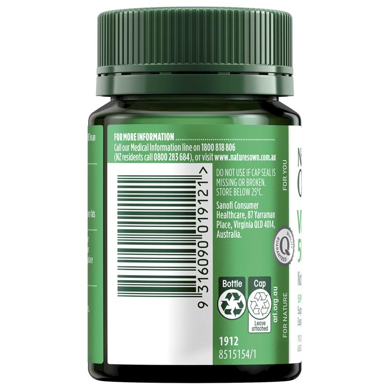 Vitamin B3 Nature's Own 500mg 60 Viên