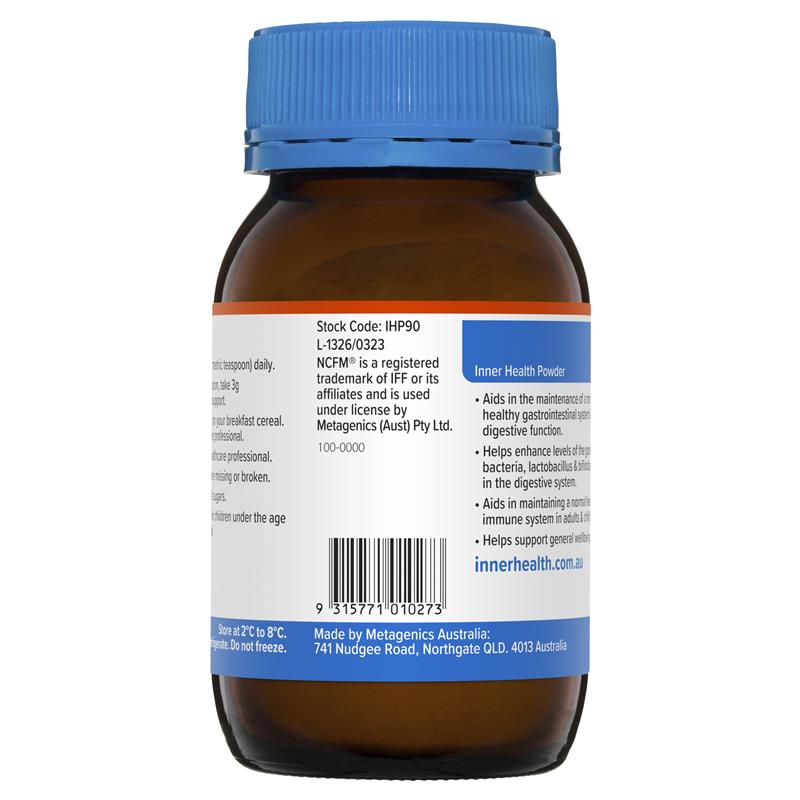 Inner Health Powder Probiotic 90g Fridge Line