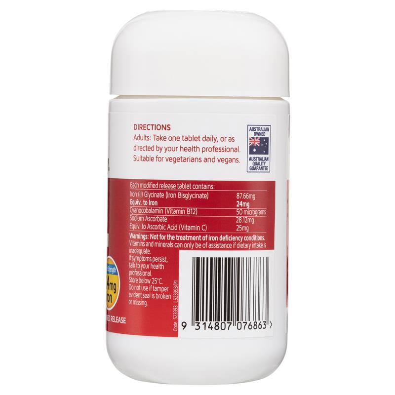 Nature's Way High Strength Iron 30 Viên