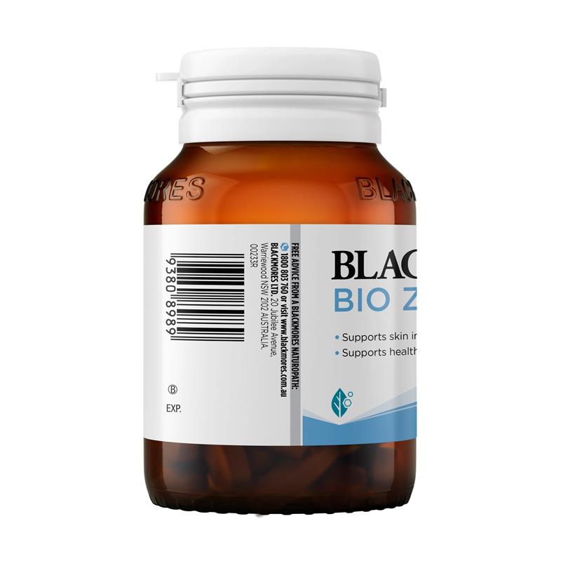 Blackmores Bio Zinc Skin Health Immune Support Vitamin 168 Viên