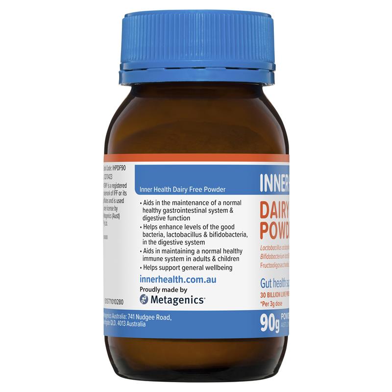 Inner Health Powder Dairy Free Probiotic 90g Fridge Line