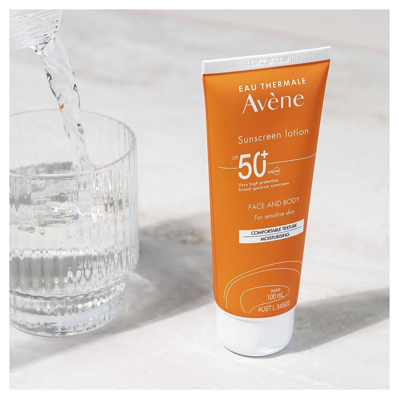 Sữa dưỡng thể và mặt Avene SPF 50+ 100ml