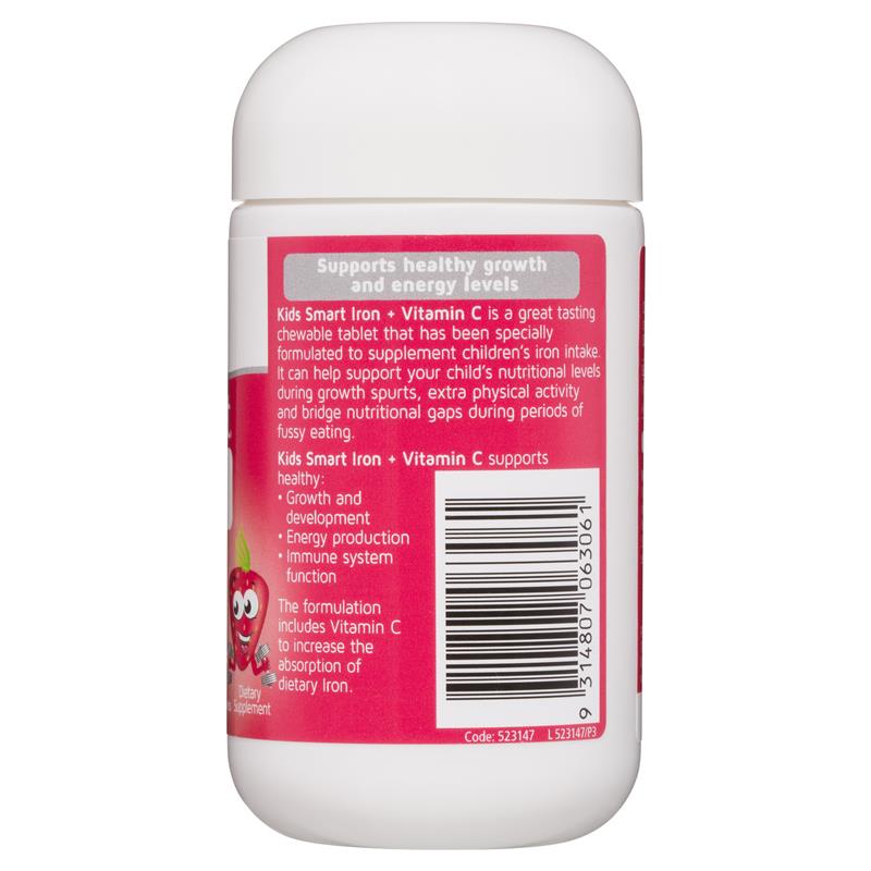 Viên nhai Nature's Way Kids Smart Iron 50 viên