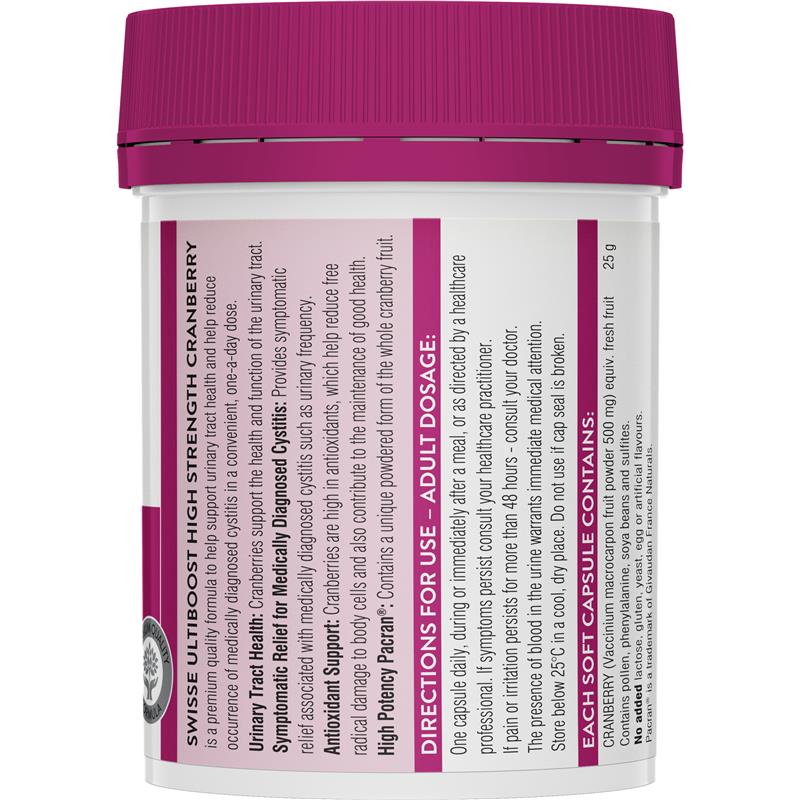 Swisse Ultiboost 高强度蔓越莓 90 粒胶囊