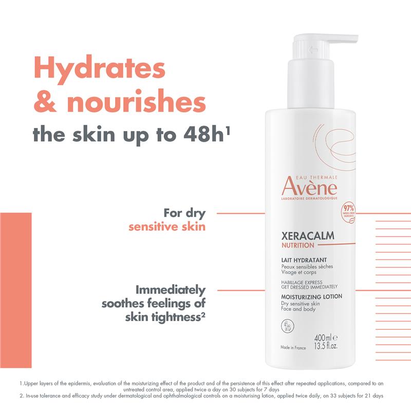 Sữa dưỡng ẩm Avene Xeracalm Nutrition 400ml