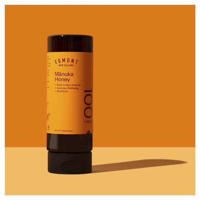 Mật ong Manuka đa hoa Egmont Honey MGO 100+ (vắt) 480g