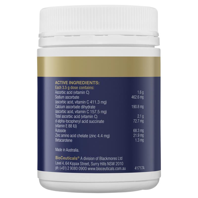 Bioceuticals 超强效维生素 C 200 克粉剂