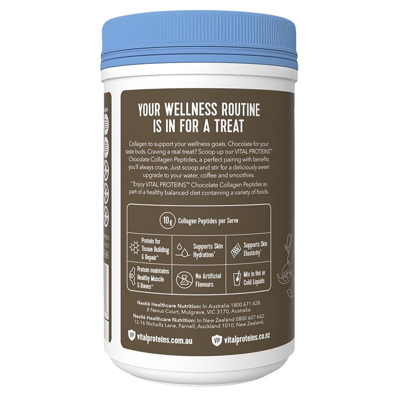 Bột Collagen Peptides Vital Proteins Chocolate 329g