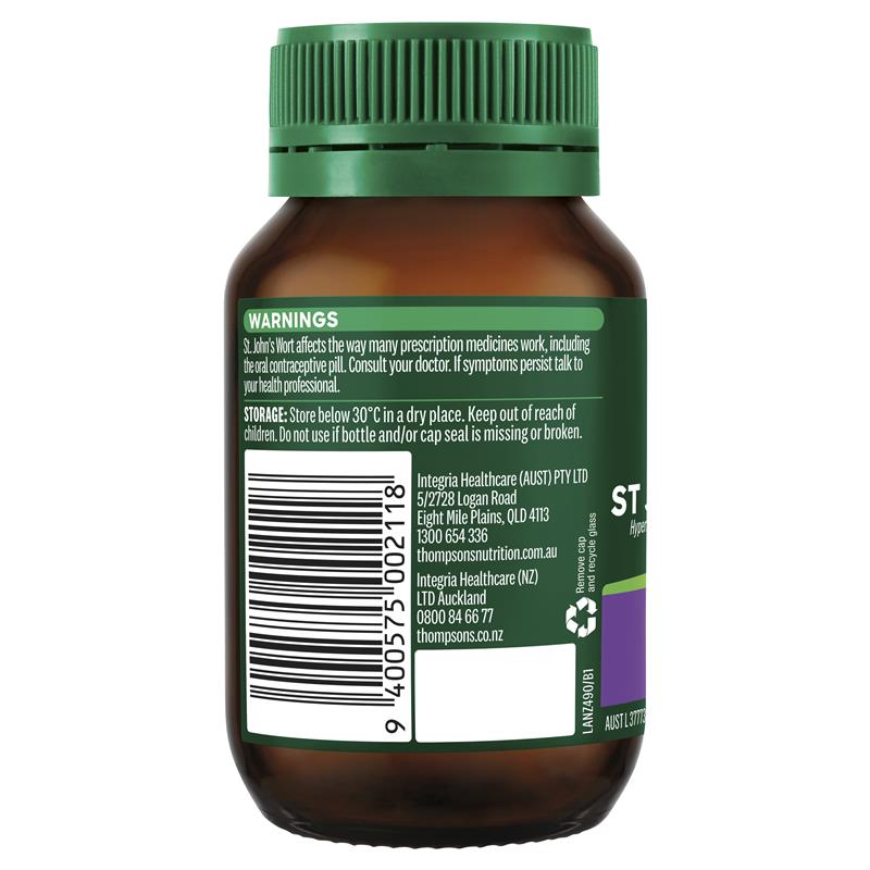 Thompson's One-A-Day St. John's Wort 4000mg 60 Tablets