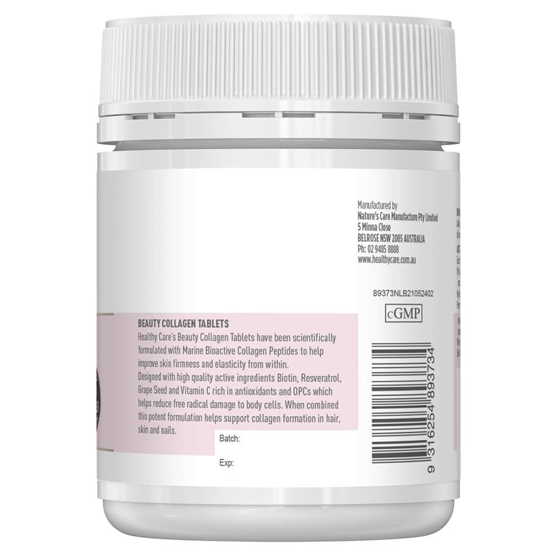 Healthy Care Beauty 胶原蛋白片 60 片