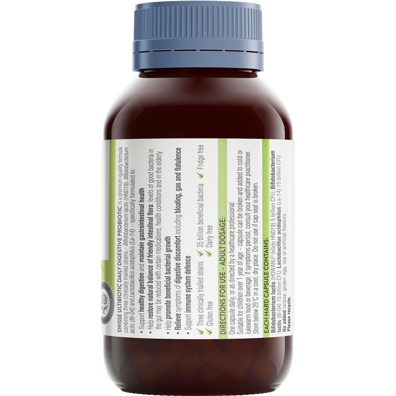 Swisse Ultibiotic 每日消化益生菌 90 粒胶囊