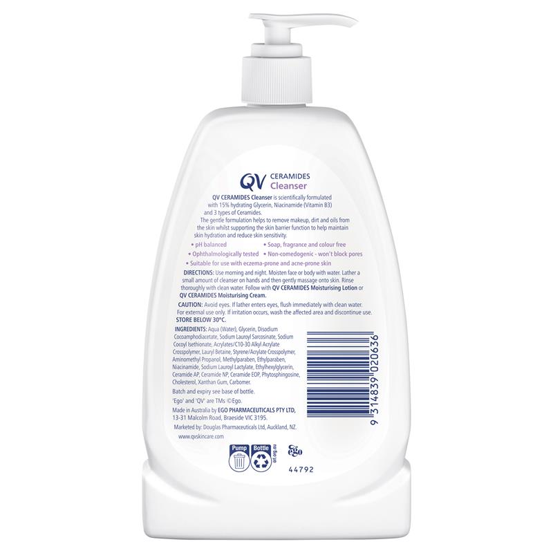 Sữa rửa mặt Ego QV Ceramides 350g