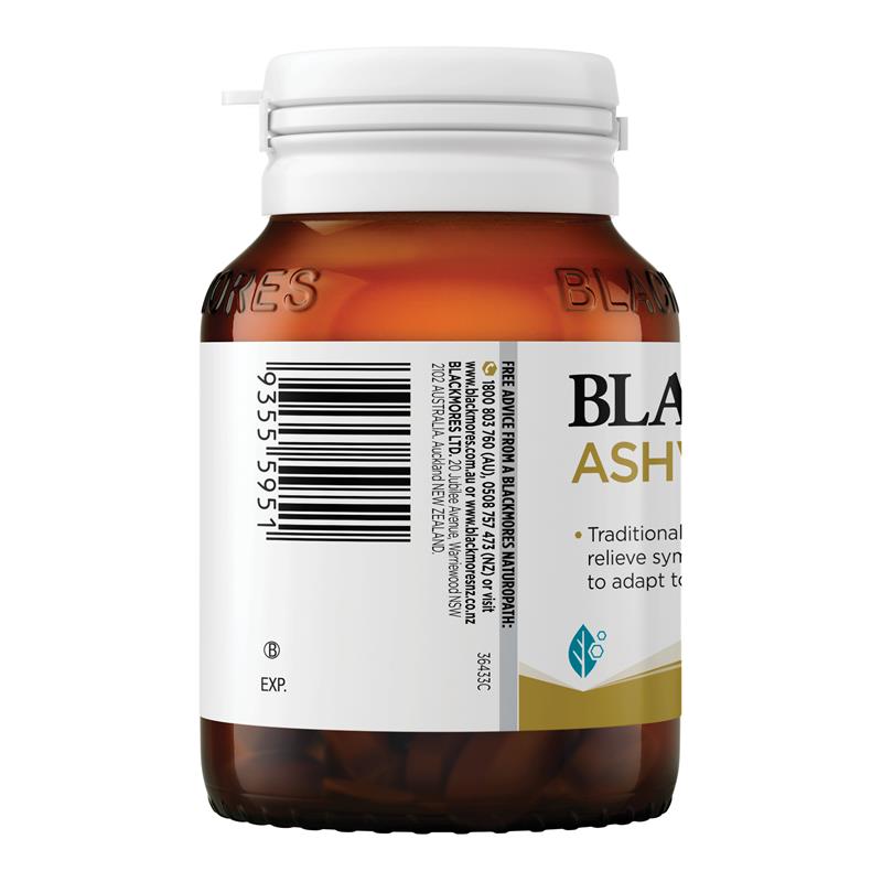 Blackmores Ashwagandha+ Stress Support Vitamin B 60 Viên