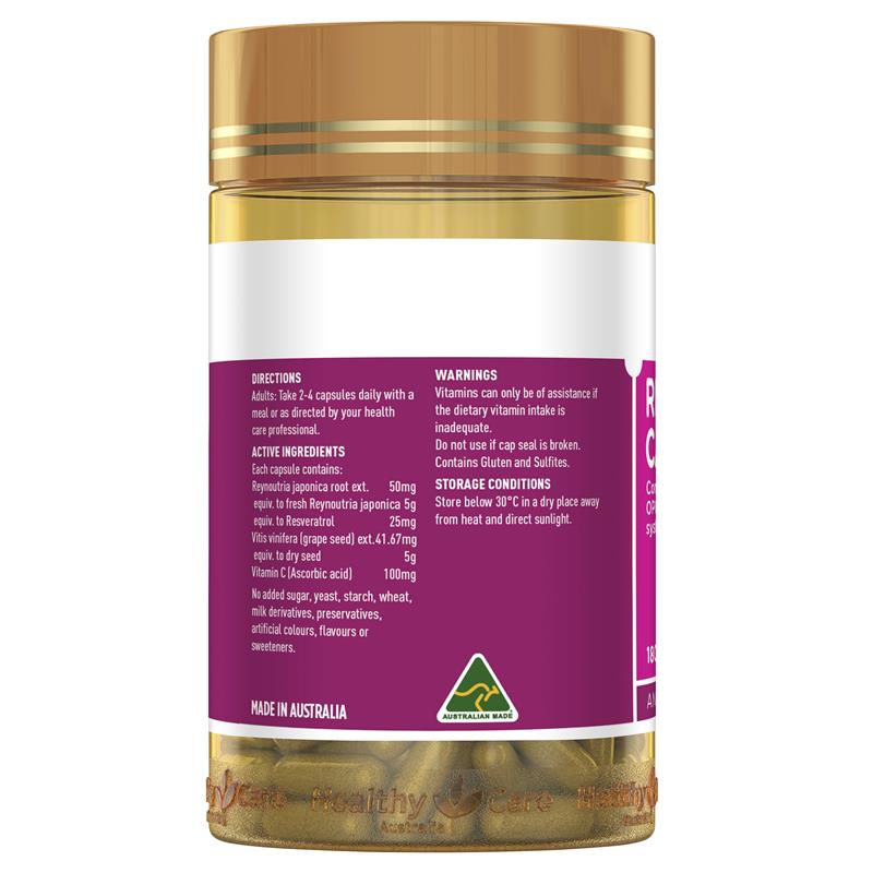 Healthy Care Resveratrol 180 viên nang