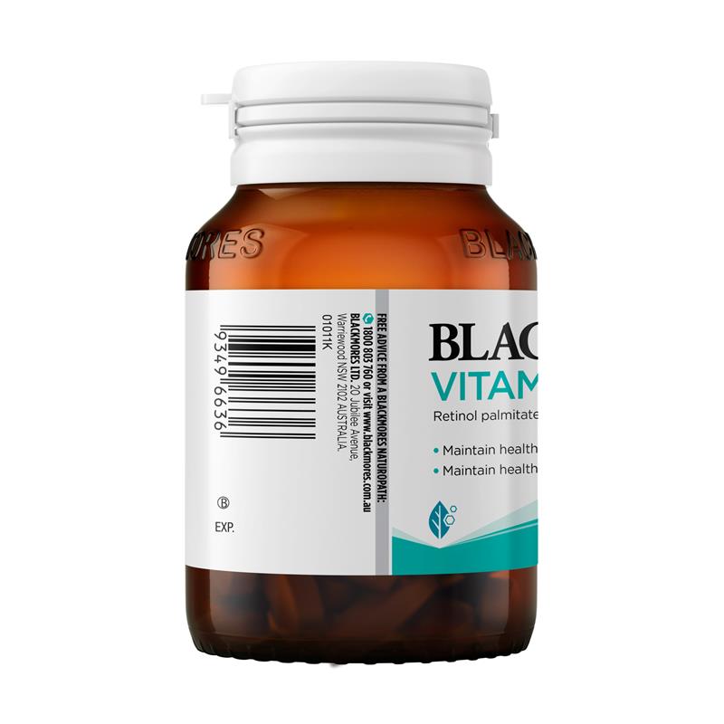 Viên uống bổ mắt Blackmores Vitamin A 5000IU 150 viên