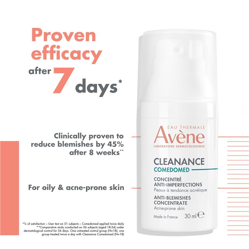 Avene Cleanance Comedomed 抗痘精华 30ml - 祛痘保湿霜