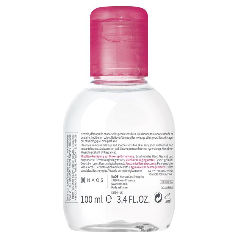 Nước tẩy trang Bioderma Sensibio H2O Soothing Micellar Water Cleanser dành cho da nhạy cảm 100ml