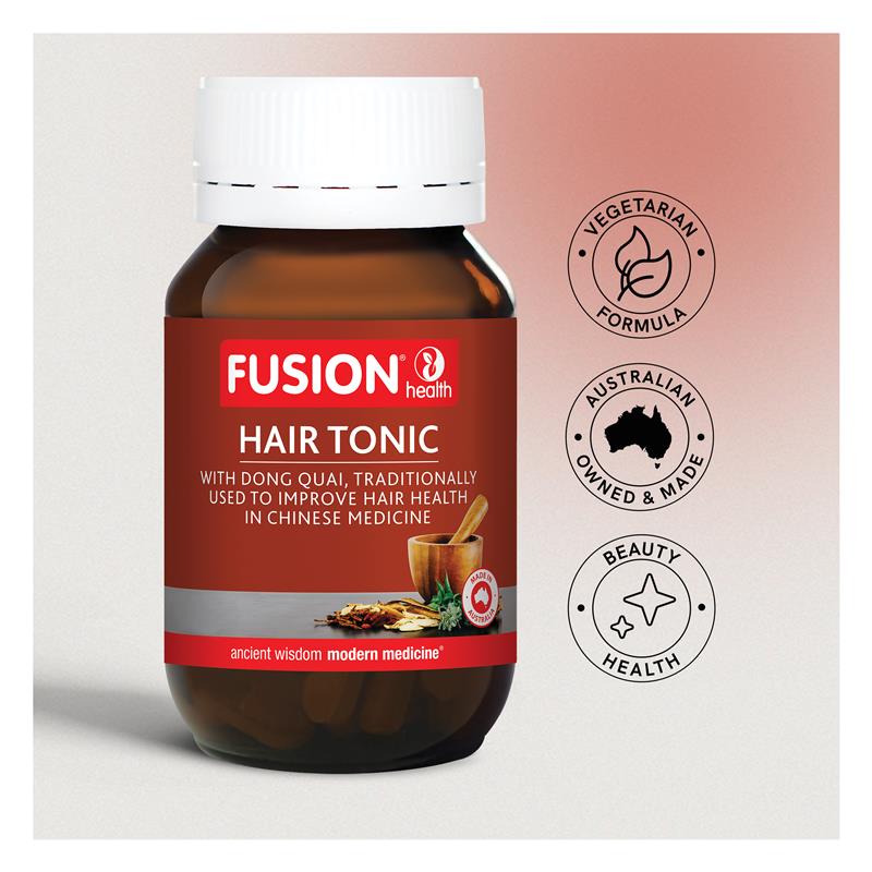 Fusion Health Hair Tonic 60 Viên nang chay